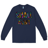 Navy small business aunt Long Sleeve Tee - CowhideDigitalArt
