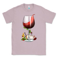 Lilac christmas wine glass Classic Tee - FaDigitalArtStudio