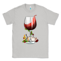 Moon Dust christmas wine glass Classic Tee - FaDigitalArtStudio