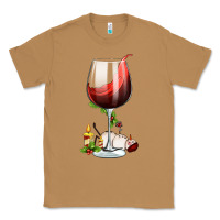 Toasted Coconut christmas wine glass Classic Tee - FaDigitalArtStudio