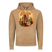 Vintage Camel cowgirl actin up Vintage Hoodie - texasbilliewilder