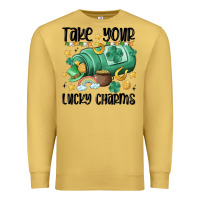 Antique Gold take your lucky charms Premium Sweatshirt - MaliasSmallBusiness