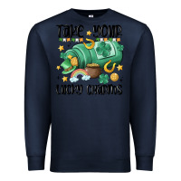 Navy take your lucky charms Premium Sweatshirt - MaliasSmallBusiness