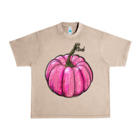 French Oak breast cancer awereness pumpkin Urban Heavy Tee - RanaPortraitStore