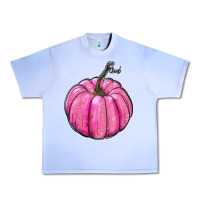 Breast Cancer Awereness Pumpkin Urban Heavy Tee | Teevron