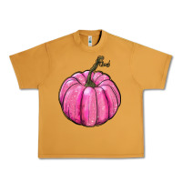 Peanut Butter breast cancer awereness pumpkin Urban Heavy Tee - RanaPortraitStore
