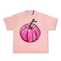 Salmon breast cancer awereness pumpkin Urban Heavy Tee - RanaPortraitStore