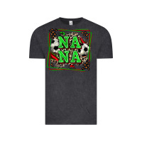 Vintage Black soccer nana with leopard Vintage Tee - Zillion Design Studio