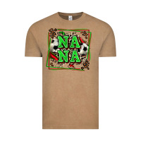 Vintage Coffee soccer nana with leopard Vintage Tee - Zillion Design Studio