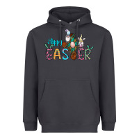 Smoke cross rabbit gnomes happy easter Heavyweight Hoodie - Jasminsmagicworld