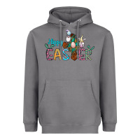 Storm cross rabbit gnomes happy easter Heavyweight Hoodie - Jasminsmagicworld