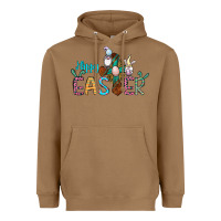 Toasted Coconut cross rabbit gnomes happy easter Heavyweight Hoodie - Jasminsmagicworld