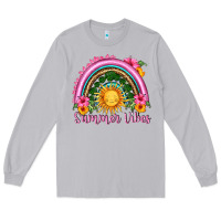 Moon Dust summer vibes  rainbow Long Sleeve Tee - HRA Design Shop