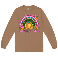 Toasted Coconut summer vibes  rainbow Long Sleeve Tee - HRA Design Shop