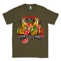 Army Green watermelon and truck Classic Tee - HRA Design Shop
