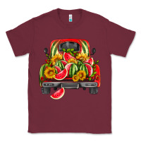 Burgundy watermelon and truck Classic Tee - HRA Design Shop