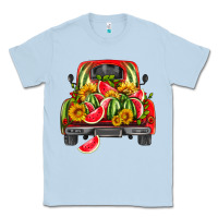 Dusty Blue watermelon and truck Classic Tee - HRA Design Shop