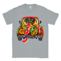 Heather Grey watermelon and truck Classic Tee - HRA Design Shop