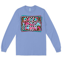 Colony Blue race track mom Long Sleeve Tee - AdoDesignShop