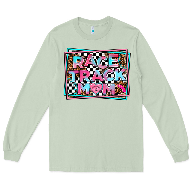 Race Track Mom Long Sleeve Tee by AdoDesignShop | Teevron
