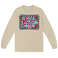 Mushroom race track mom Long Sleeve Tee - AdoDesignShop