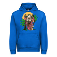 Cobalt camel with oasis Urban Hoodie - BarkalooDesign