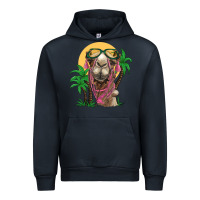 Navy camel with oasis Urban Hoodie - BarkalooDesign