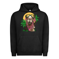 Pigment Black camel with oasis Urban Hoodie - BarkalooDesign