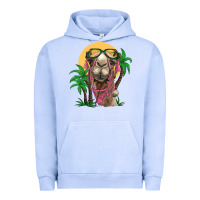Pigment Grape Ice camel with oasis Urban Hoodie - BarkalooDesign
