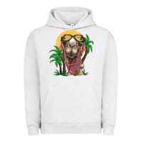 Pigment Lunar Rock camel with oasis Urban Hoodie - BarkalooDesign