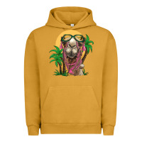 Pigment Peanut Butter camel with oasis Urban Hoodie - BarkalooDesign