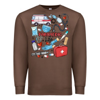 Chestnut can't talk right now doing paramedic stuff Premium Sweatshirt - MaliasSmallBusiness