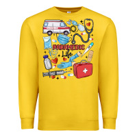 Lemon can't talk right now doing paramedic stuff Premium Sweatshirt - MaliasSmallBusiness