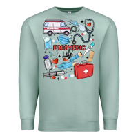 Seafoam can't talk right now doing paramedic stuff Premium Sweatshirt - MaliasSmallBusiness