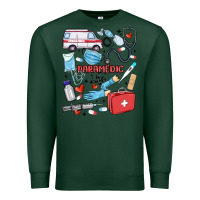 Sports Green can't talk right now doing paramedic stuff Premium Sweatshirt - MaliasSmallBusiness