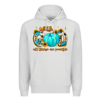 Dove Grey with god all things are possible  copy Premium Hoodie - MaliasSmallBusiness