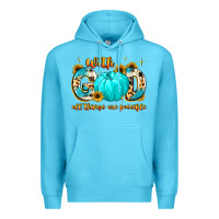 Ocean Blue with god all things are possible  copy Premium Hoodie - MaliasSmallBusiness