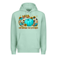 Seafoam with god all things are possible  copy Premium Hoodie - MaliasSmallBusiness