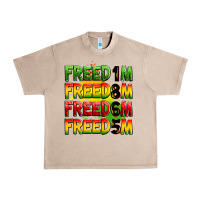 French Oak freedom freedom freedom freedom 1865 Urban Heavy Tee - Zillion Design Studio