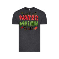 Vintage Black dont eat watermelon seeds Vintage Tee - texasbilliewilder