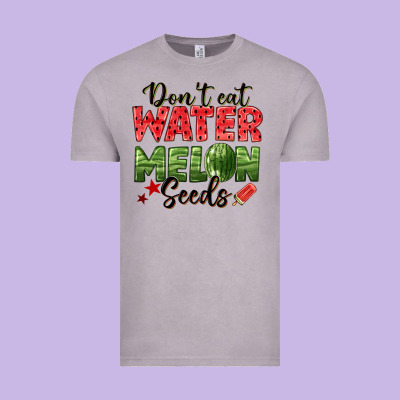 Dont Eat Watermelon Seeds Vintage Tee Designed By Texasbilliewilder
