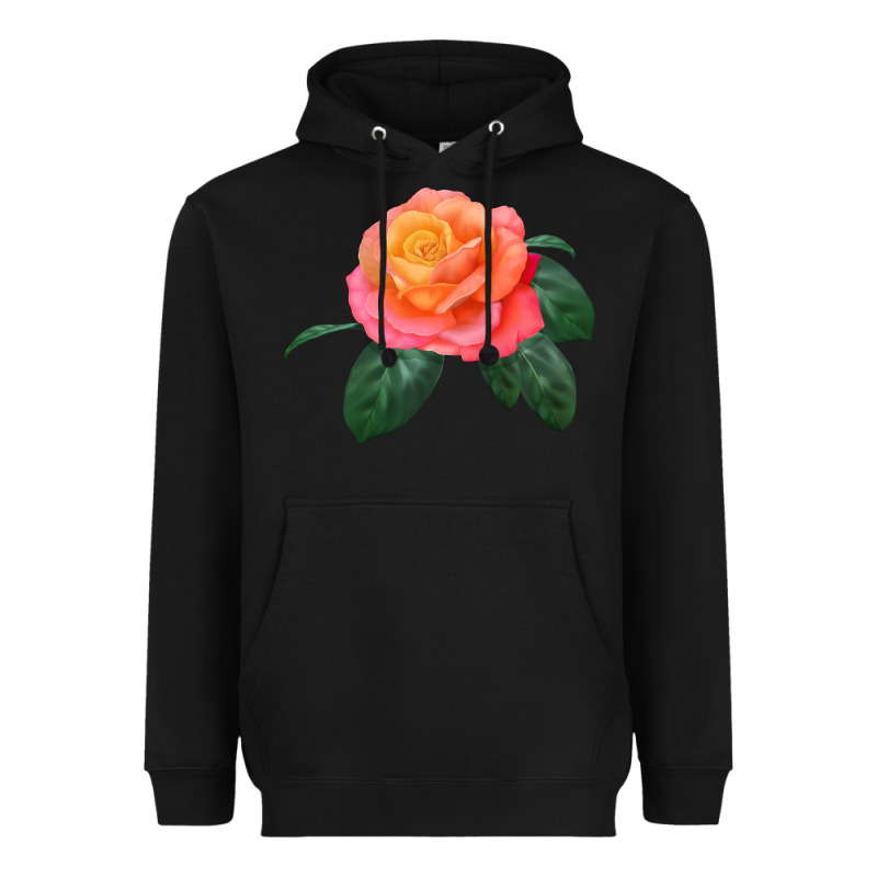 Chicago Peace Rose Heavyweight Hoodie by LillyAllenDesigns | Teevron