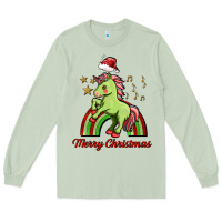 Matcha merry christmas unicorn Long Sleeve Tee - FaDigitalArtStudio