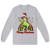 Moon Dust merry christmas unicorn Long Sleeve Tee - FaDigitalArtStudio