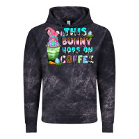Cloud Black this bunny hops on coffee Vintage Hoodie - Zillion Design Studio