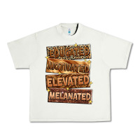 Pistachio educated motivated elevated melanated Urban Heavy Tee - Zillion Design Studio