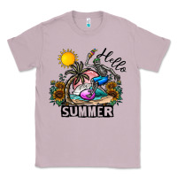Lilac hello summer Classic Tee - CowhideDigitalArt