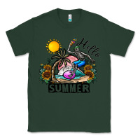 Sports Green hello summer Classic Tee - CowhideDigitalArt