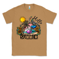 Toasted Coconut hello summer Classic Tee - CowhideDigitalArt