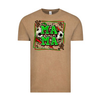 Soccer Mama With Leopard Vintage Tee | Teevron